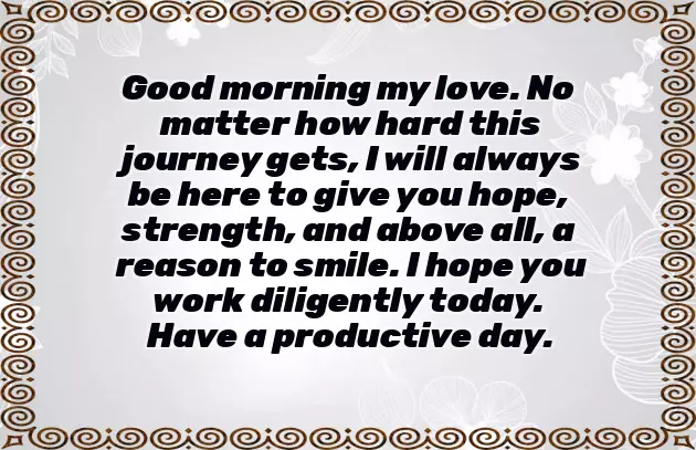 Good Morning Message To Your Wife