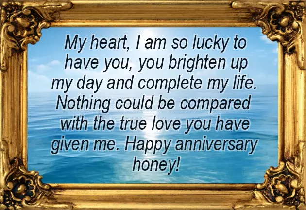 Wedding Anniversary Message To My Wife