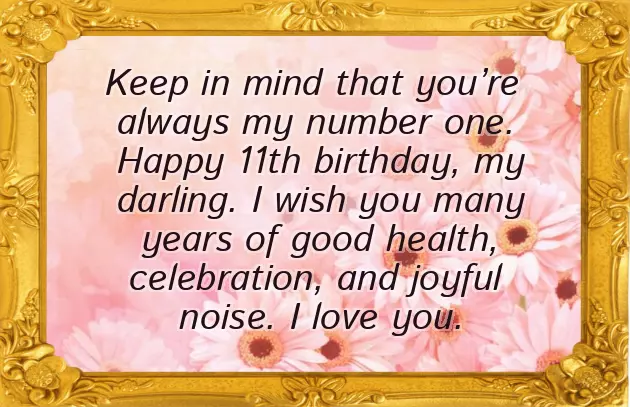 Birthday Wishes For 11 Year Old Grandson