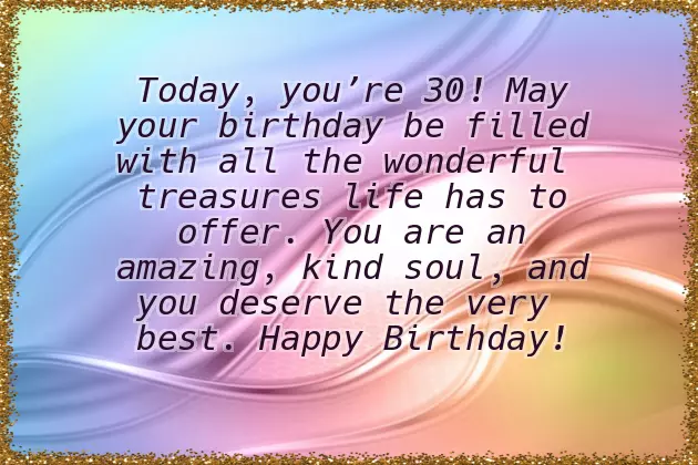 Happy 30Th Birthday Happy 30Th Birthday