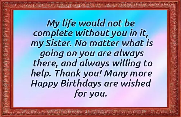 Happy Wishes To My Sister Happy Wishes To My Sister