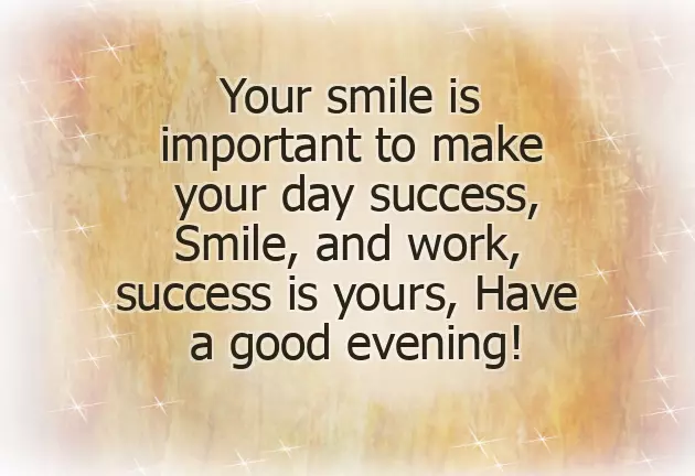 Good Evening Whatsapp