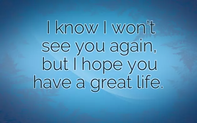 All The Best To You Meaning