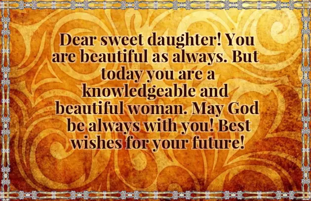 A Message To My Daughter On Her Graduation