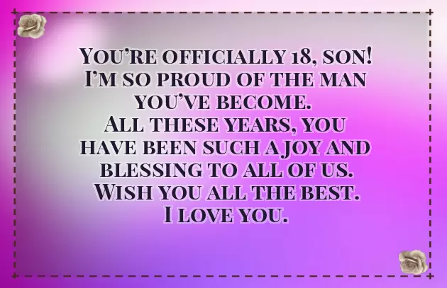 18Th Birthday Greetings For Daughter