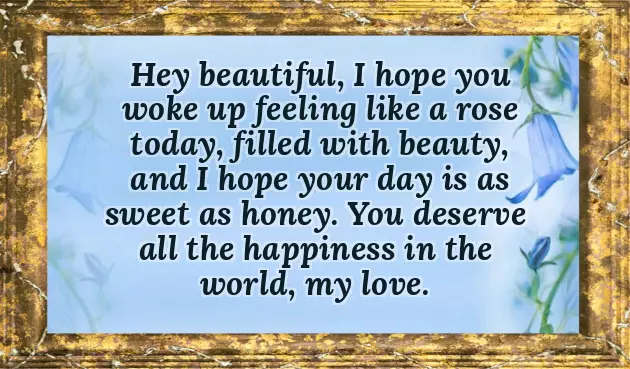 Morning Wishes Text Messages