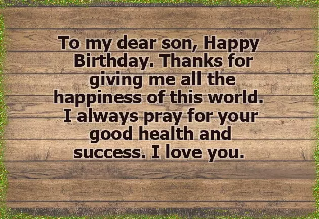 Birthday Quotes For Brother Son Birthday Quotes For Brother Son