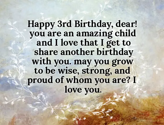 Happy Birthday To 3 Year Old Daughter Happy Birthday To 3 Year Old Daughter