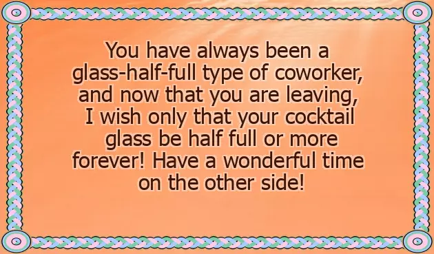 Goodbye Poems For Colleagues