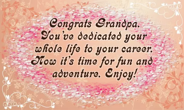 Congrats Grandpa Congrats Grandpa