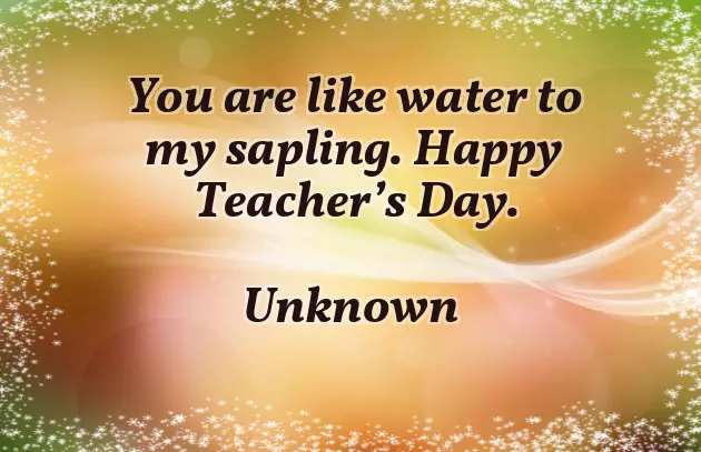 Wishes For Teachers