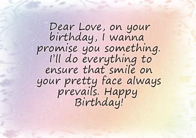 Romantic Happy Birthday Wishes