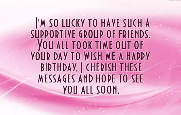 Thank You For Birthday Wishes In Facebook