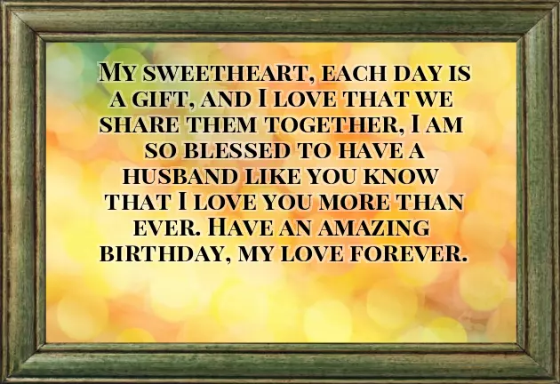 Birthday Quotes For Husband Birthday