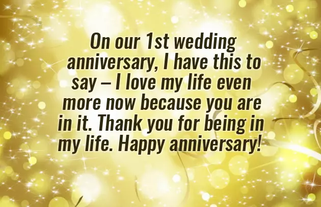 Wedding Anniversary Wife Wishes