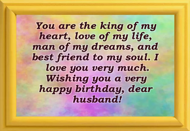 Best Hubby Birthday Quotes