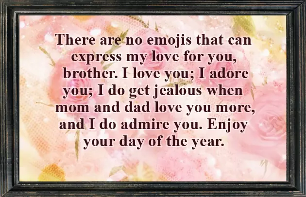 Birthday Wishes For Brother Baby