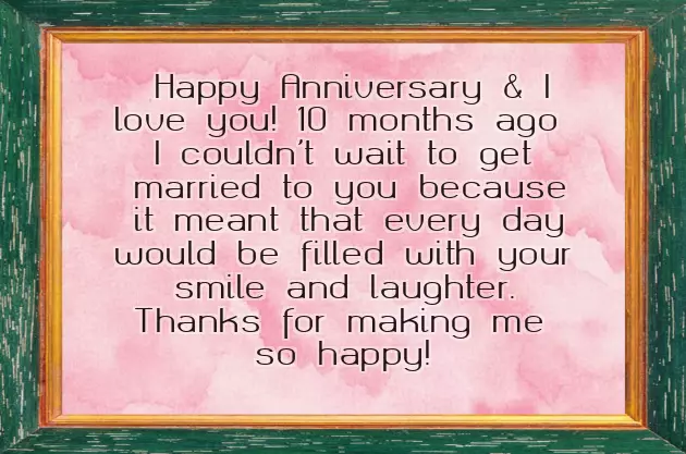10 Month Anniversary 10 Month Anniversary