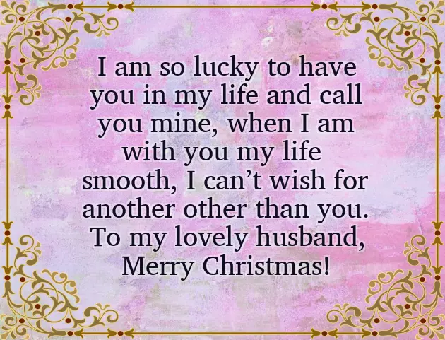Merry Christmas To My Husband Quotes