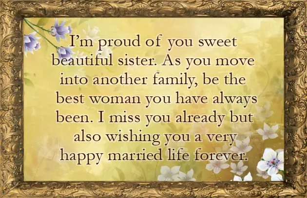 Congratulations To My Sister On Her Wedding Congratulations To My Sister On Her Wedding