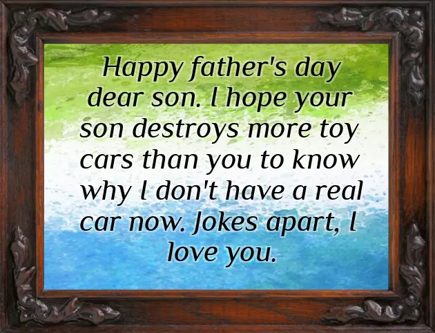 Son Fathers Day Wishes Son Fathers Day Wishes
