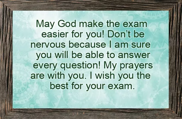 Best Wishes For Exam Result