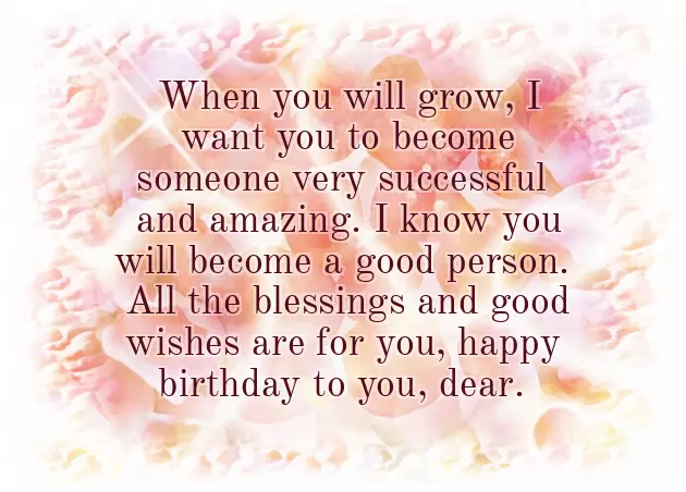 Birthday Wishes For A 5 Year Old Daughter