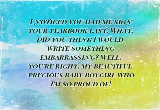 My Son Graduation Message