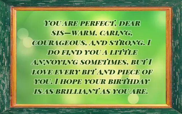 My Best Sister Birthday Wishes