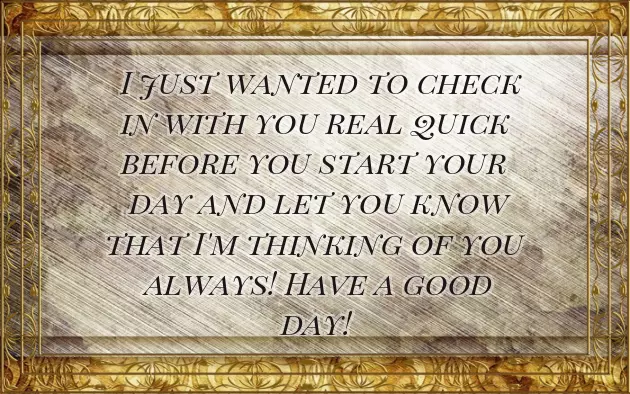 New Word For Good Morning