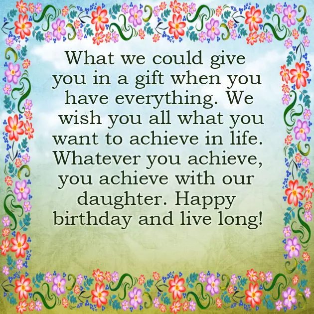 Happy Birthday Quotes To Son In Law