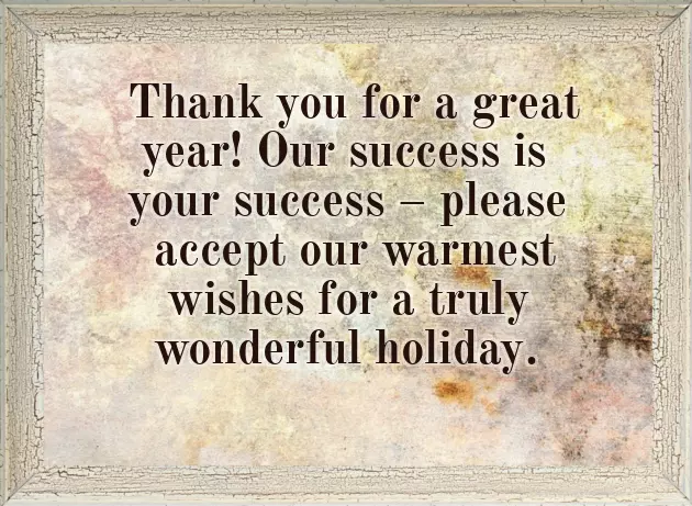 Business New Year Greetings