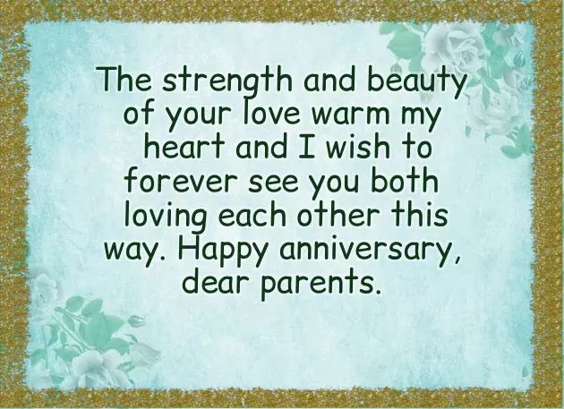 34Th Wedding Anniversary Wishes For Parents