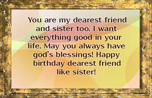Birthday Wishes For Sister Not By Blood But By Heart Birthday Wishes For Sister Not By Blood But By Heart