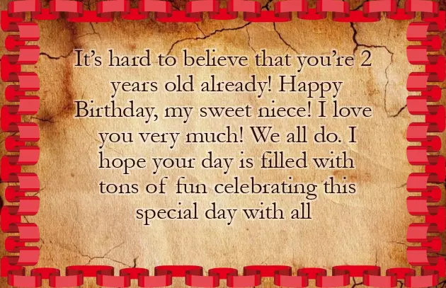 Happy Birthday 2 Years Baby Girl