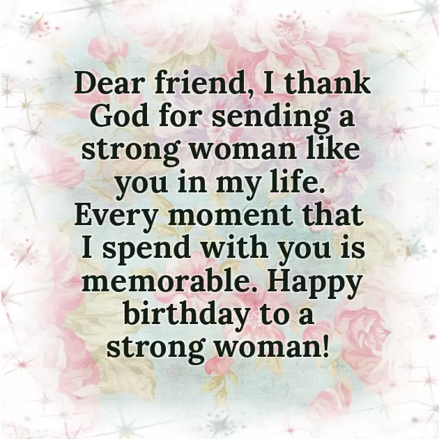 Birthday Greetings To A Wonderful Woman