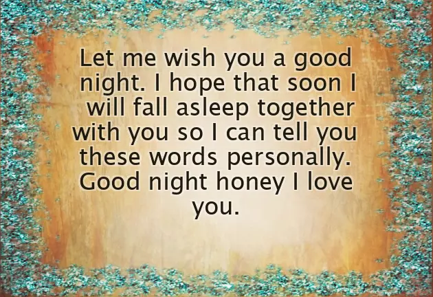 Good Night My Love For Him Good Night My Love For Him