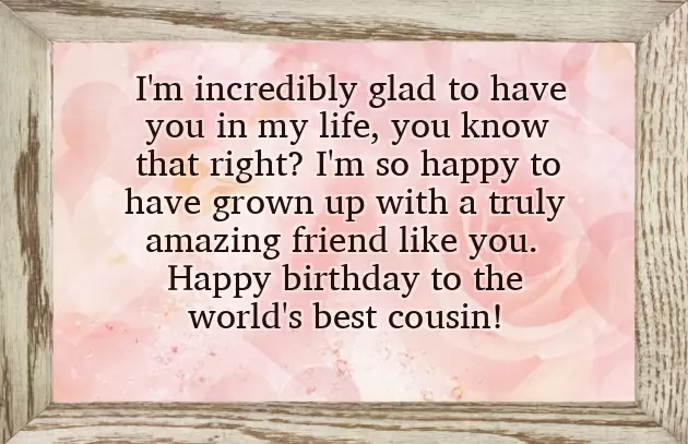 Cousin Birthday Quotes Funny