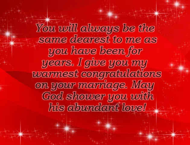 Sample Wedding Greetings