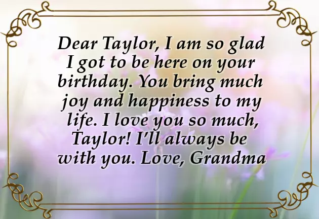 Happy Birthday 13 Year Old Granddaughter