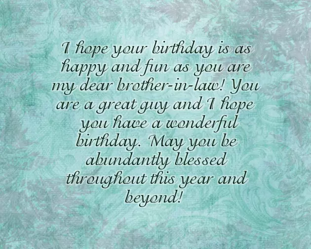 Bday Msg For Bro