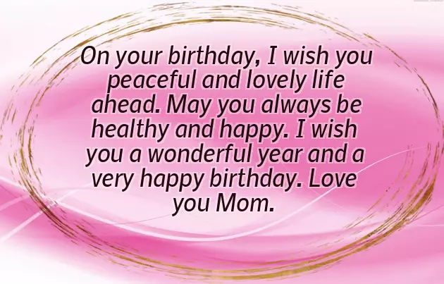 Mother Birthday Wishes Quotes