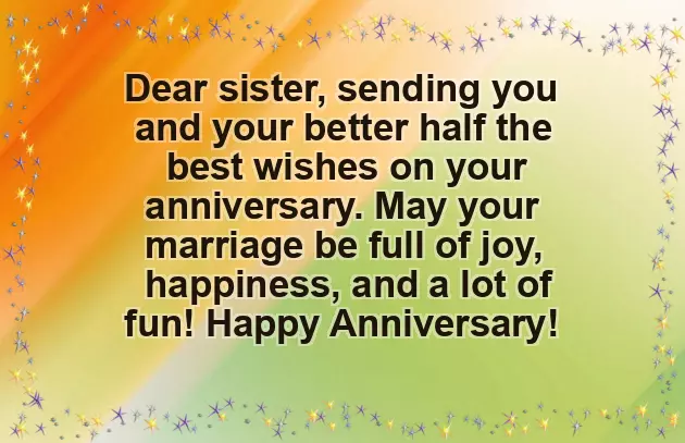 Anniversary Wishes For Jiju