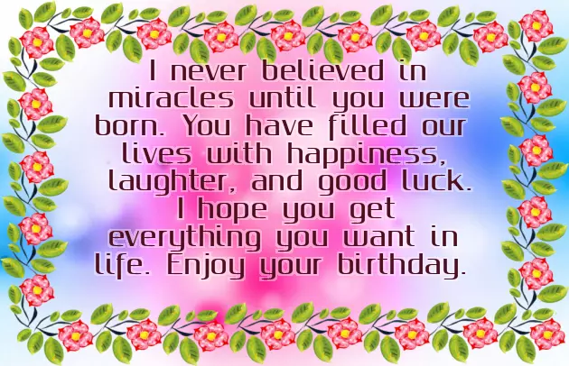 Birthday Brother Wishes In English