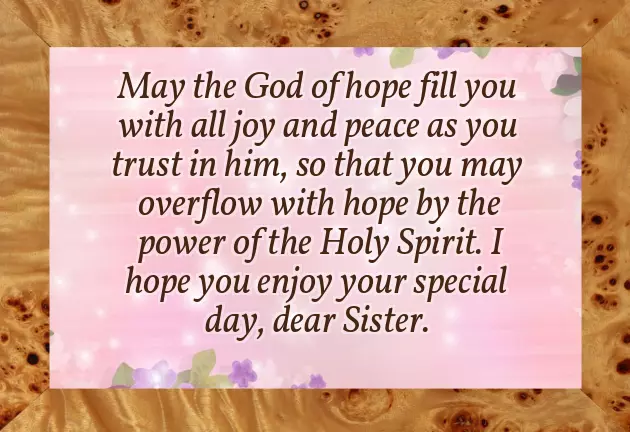 Little Sister Birthday Wishes