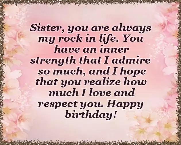 To Wish Happy Birthday To Sister To Wish Happy Birthday To Sister