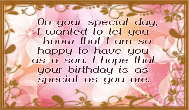 Happy Birthday Quotes For A Son From Mom Happy Birthday Quotes For A Son From Mom