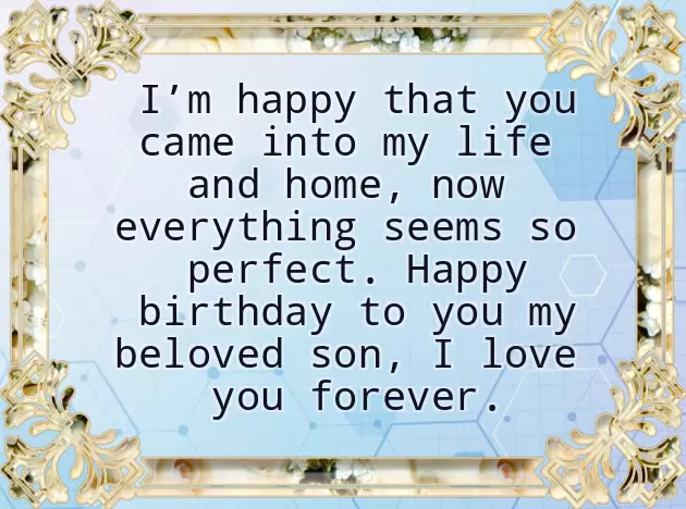 Birthday Wishes For Adopted Son Birthday Wishes For Adopted Son