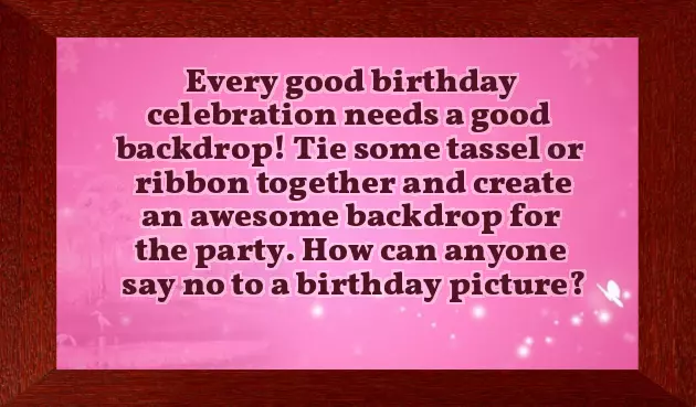 Birthday Ideas For Girls