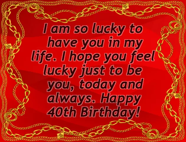 Happy 40Th Birthday Cousin Female